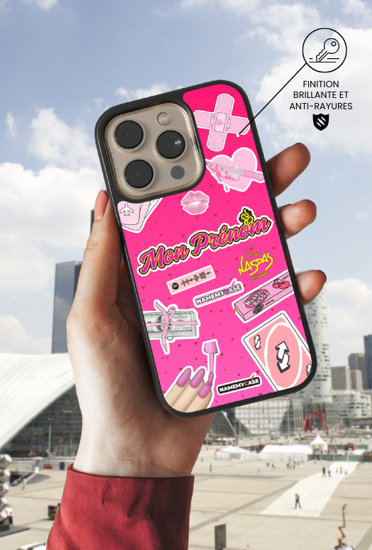 Coque iPhone - Modèle Mouna 2 x Team Nasdas