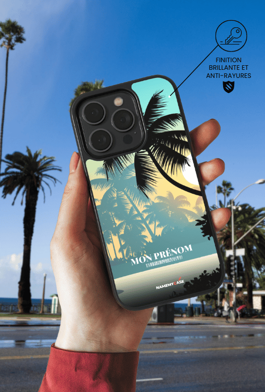 Palm Green - IPhone Coque Personnalisée