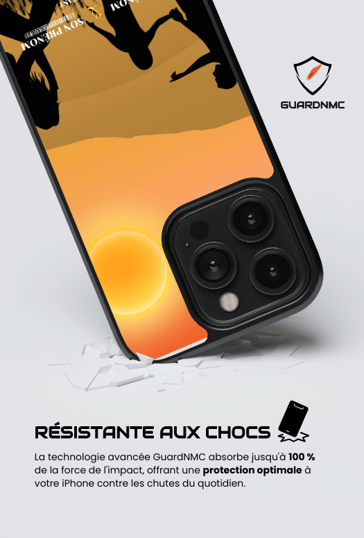 Sunset family - iPhone Coque Personnalisée