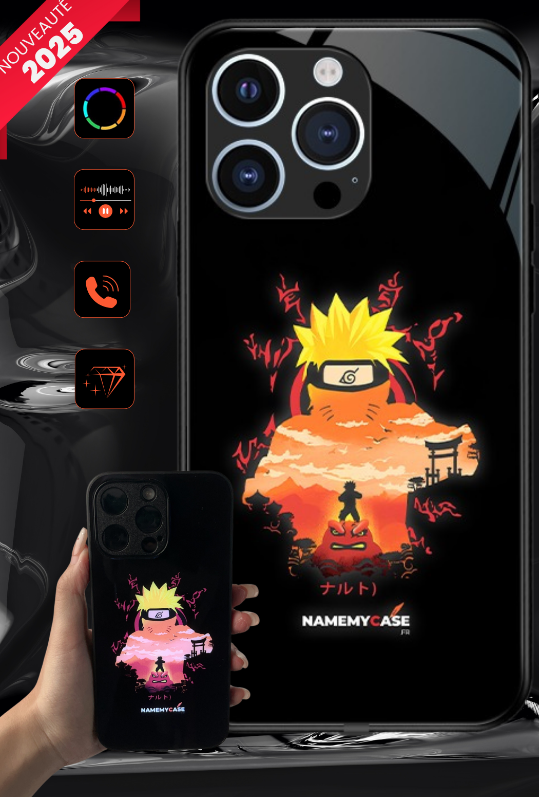 IPhone Coque Smartwave Nouveauté 2025 - Training | Naruto