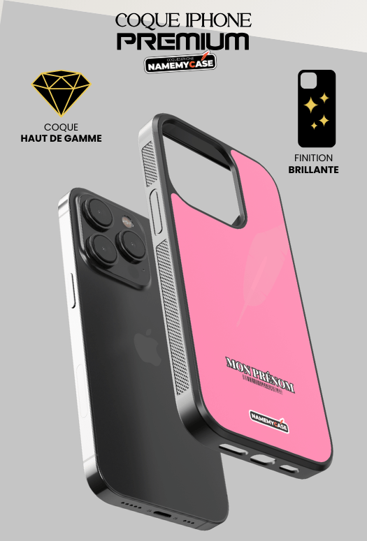 Coque iPhone - Simply Bright Pink