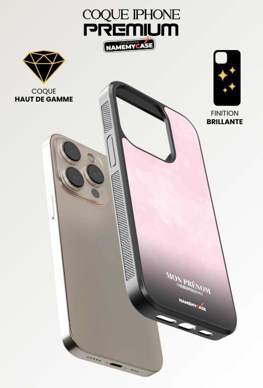 Coque iPhone - Blush Clouds