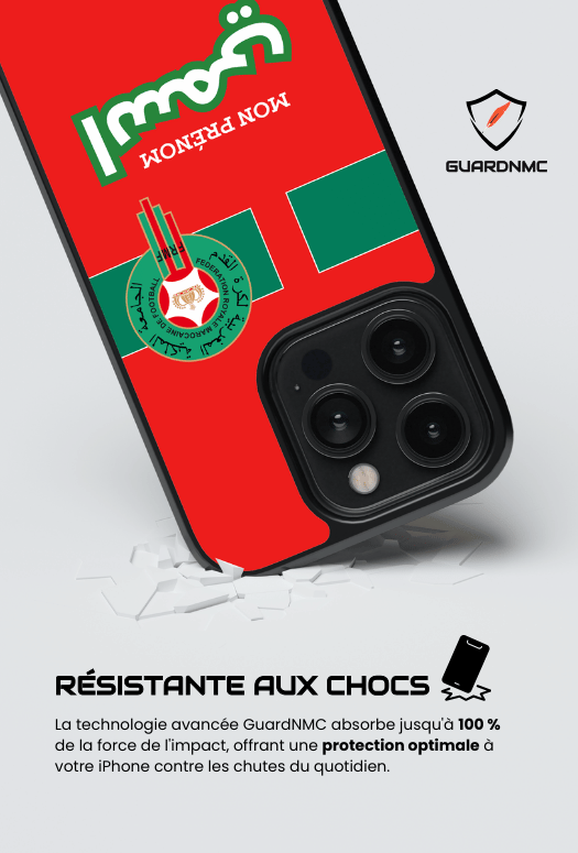 IPhone Coque Personnalisée - Morocco Rouge