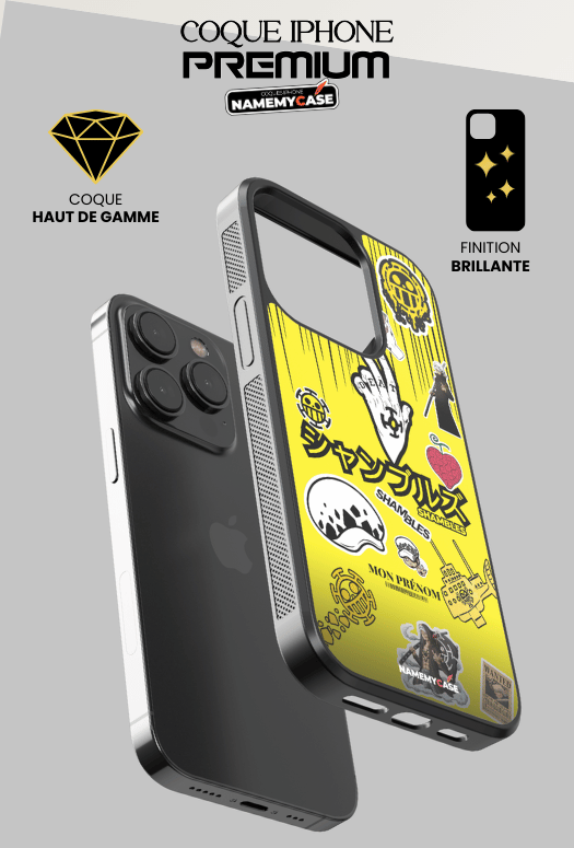 Coque iPhone - Shambles - Law One piece