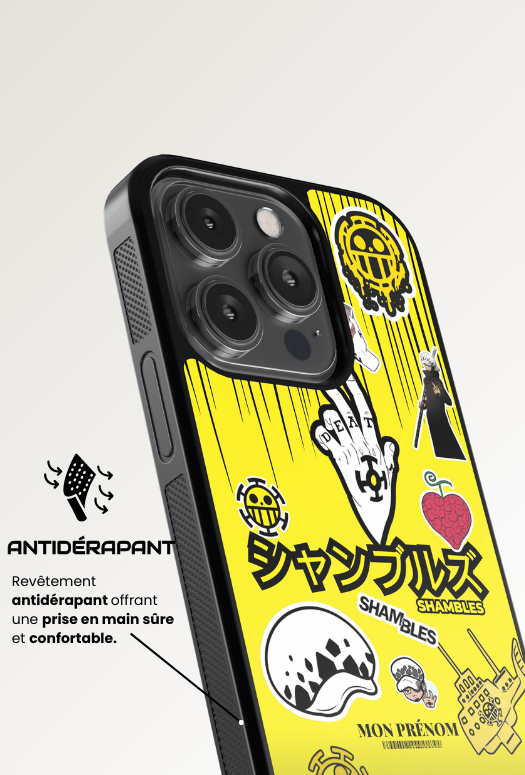Coque iPhone - Shambles - Law One piece