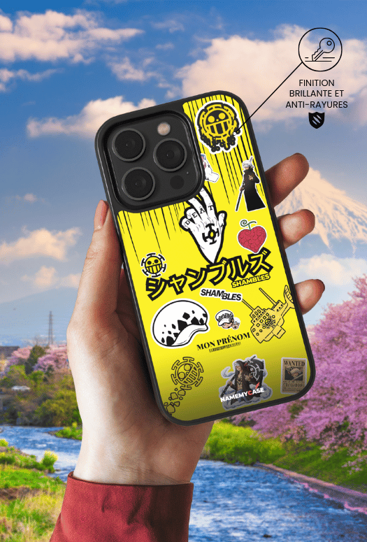 Coque iPhone - Shambles - Law One piece