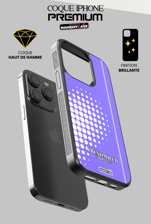Coque iPhone à partager - Cœur abstrait 2