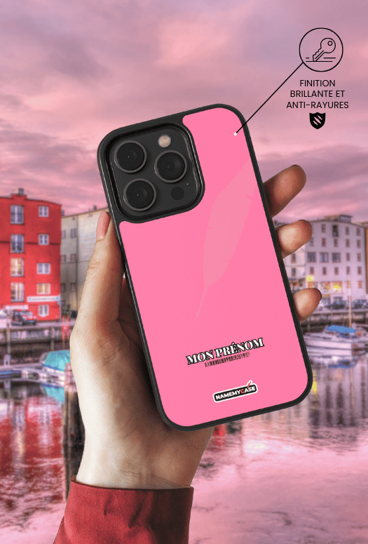 Coque iPhone - Simply Bright Pink