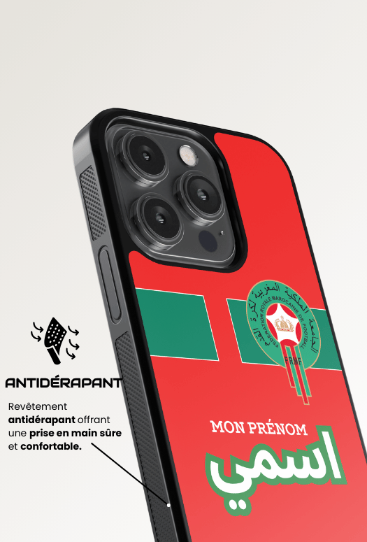 IPhone Coque Personnalisée - Morocco Rouge