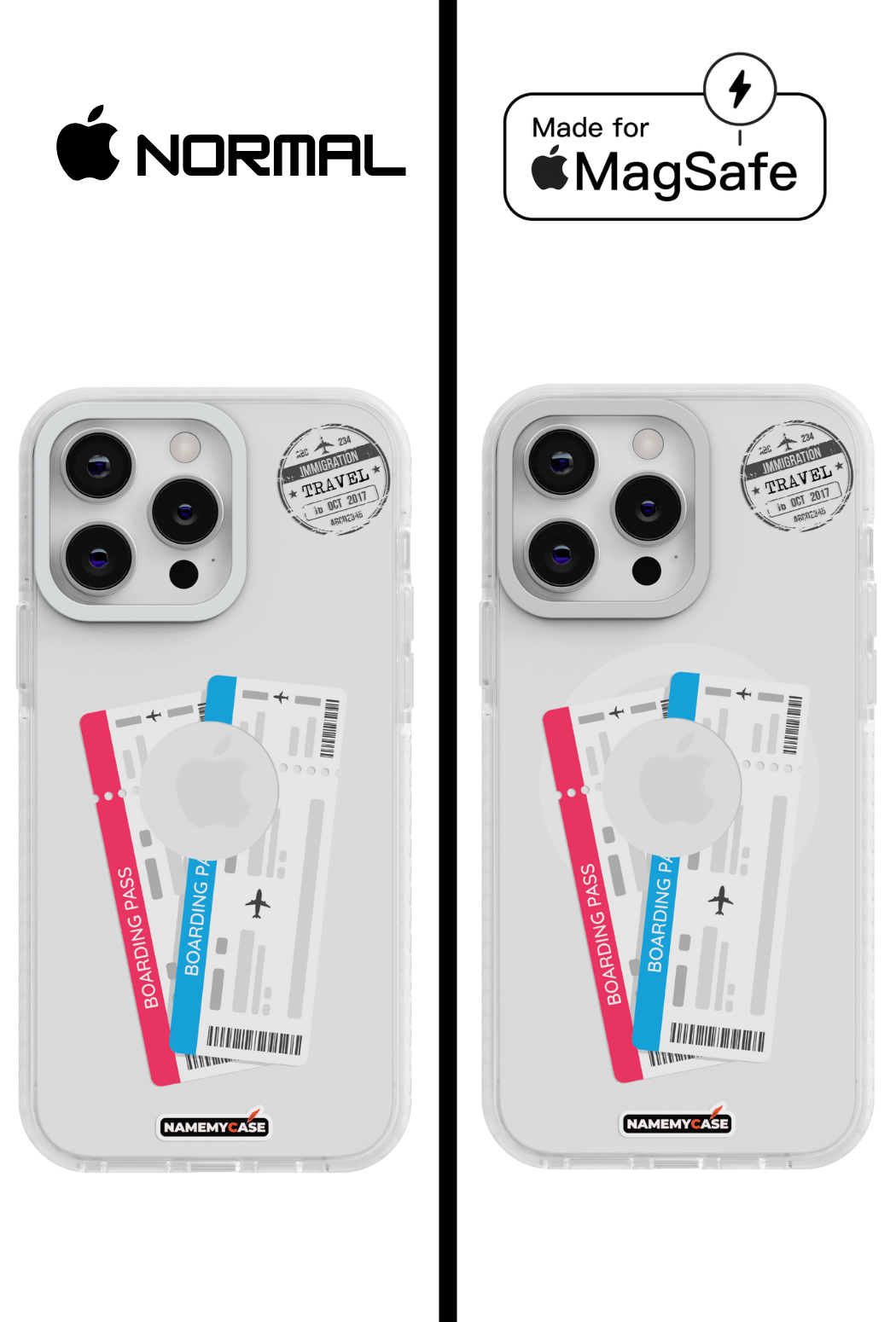 Coque iPhone Transparente - Travel