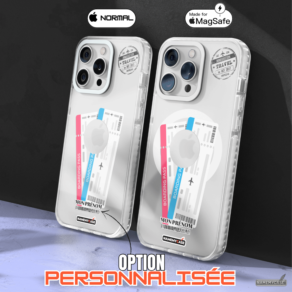 Coque iPhone Transparente - Travel