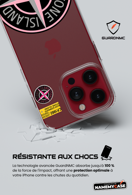 Coque iPhone - Stone Island Rose