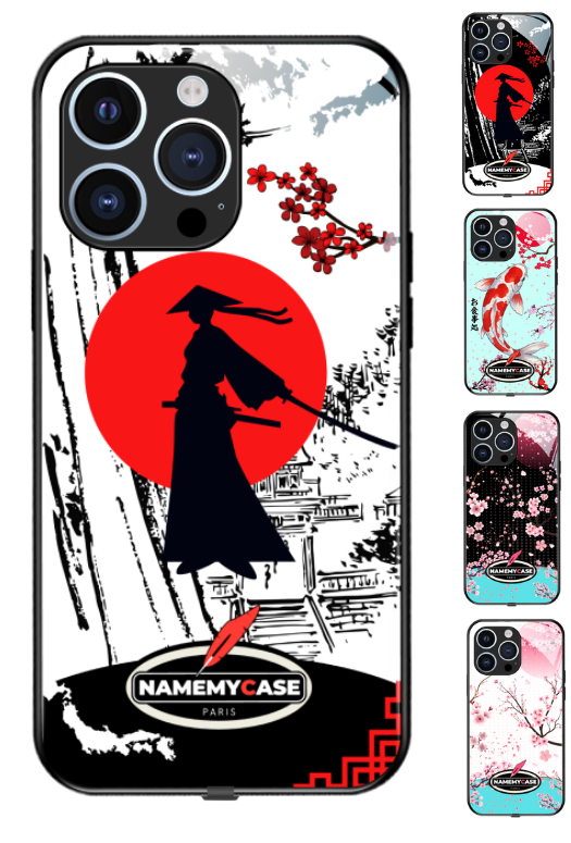 Coque iPhone - Samouraï Blanc