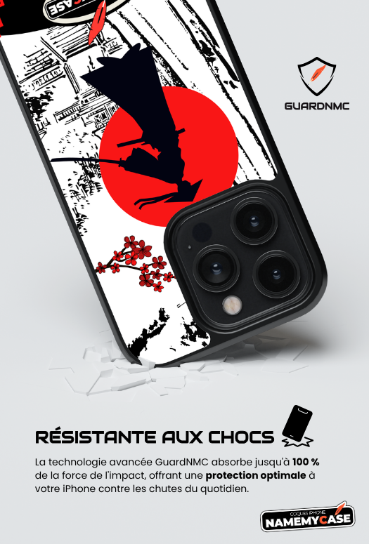 Coque iPhone - Samouraï Blanc