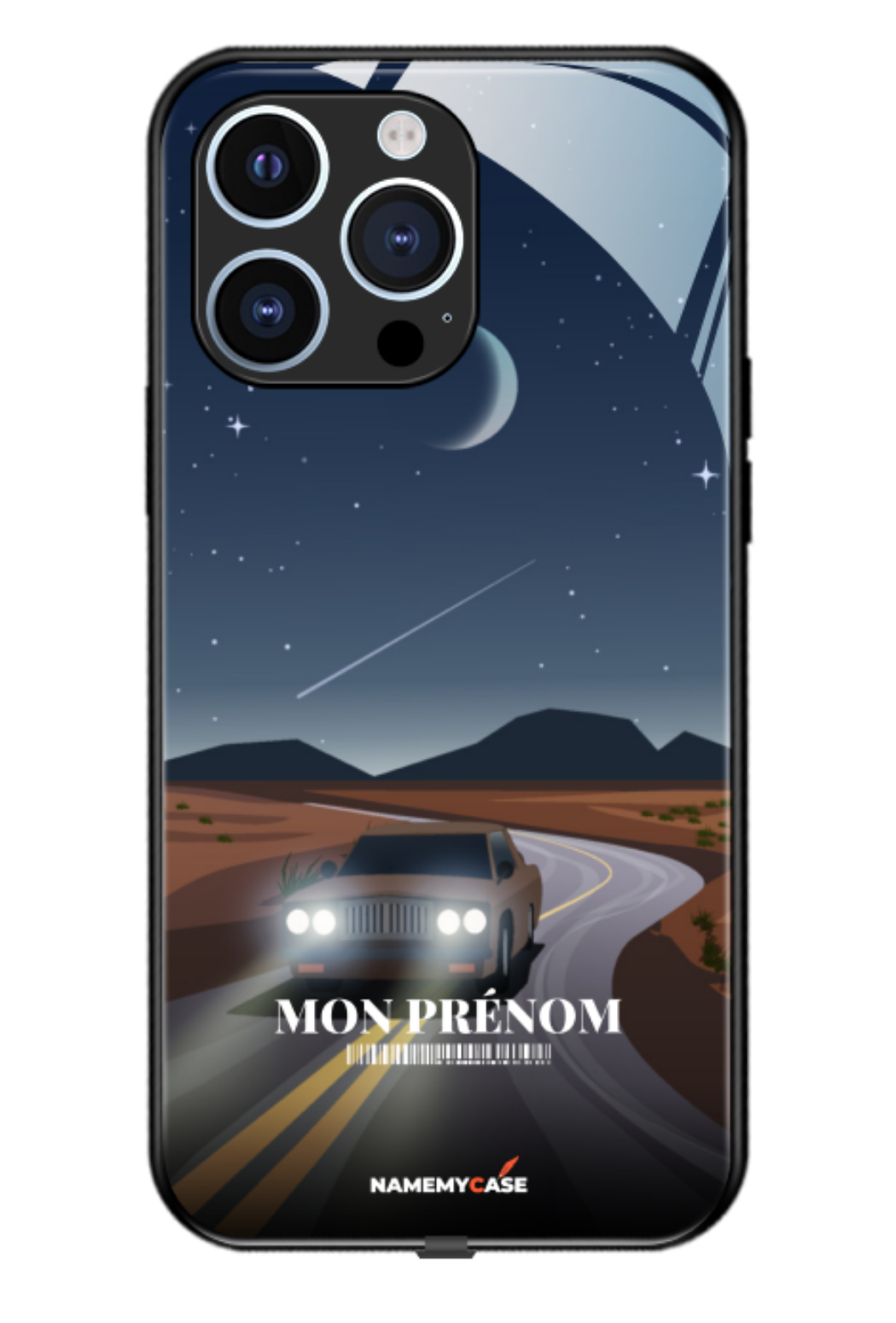 Night road - IPhone Coque Personnalisée