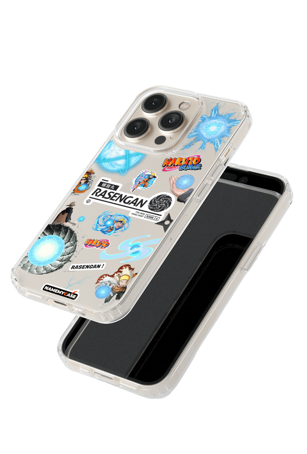 Coque iPhone Transparente - Naruto Rasengan