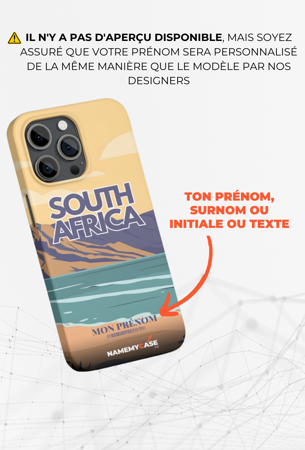 South Africa- IPhone Coque Personnalisée