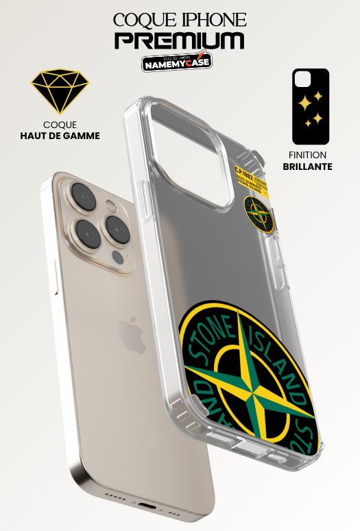 Coque iPhone - Stone Island Classique