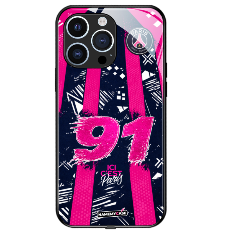 Coque iPhone - PInk Paname