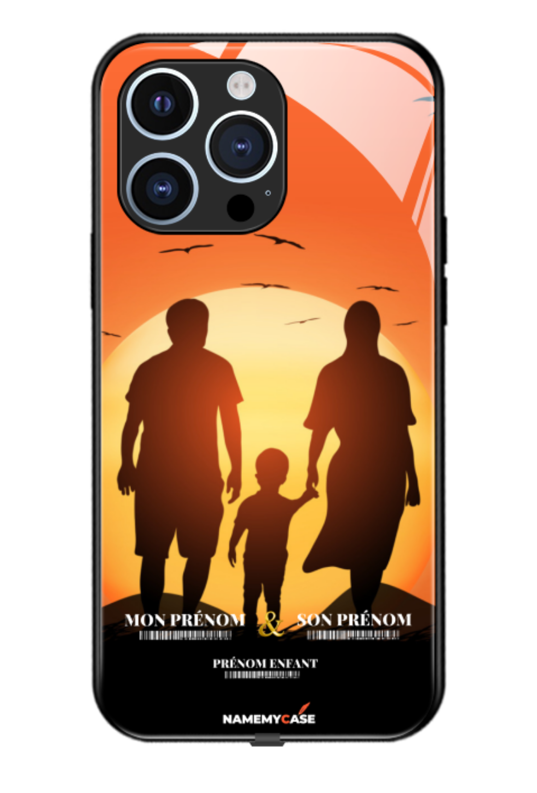 Sunrise family - iPhone Coque Personnalisée