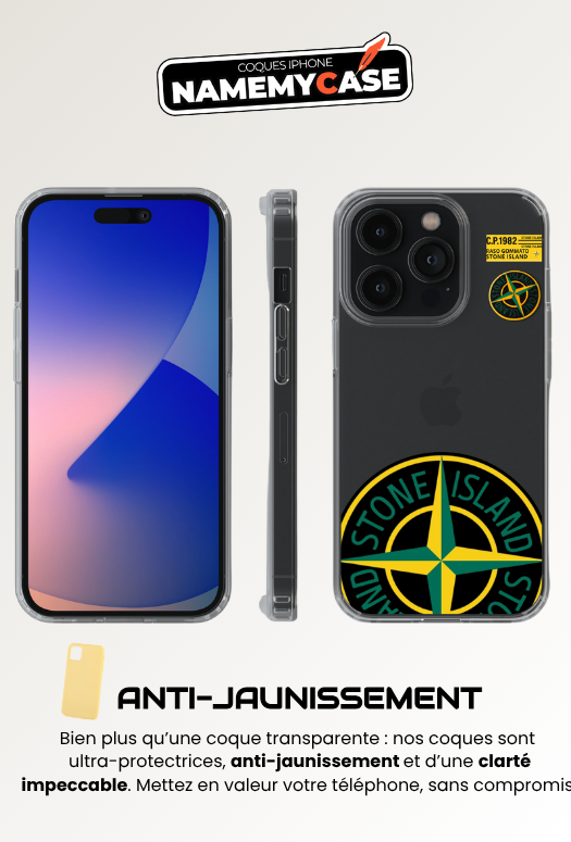 Coque iPhone - Stone Island Classique