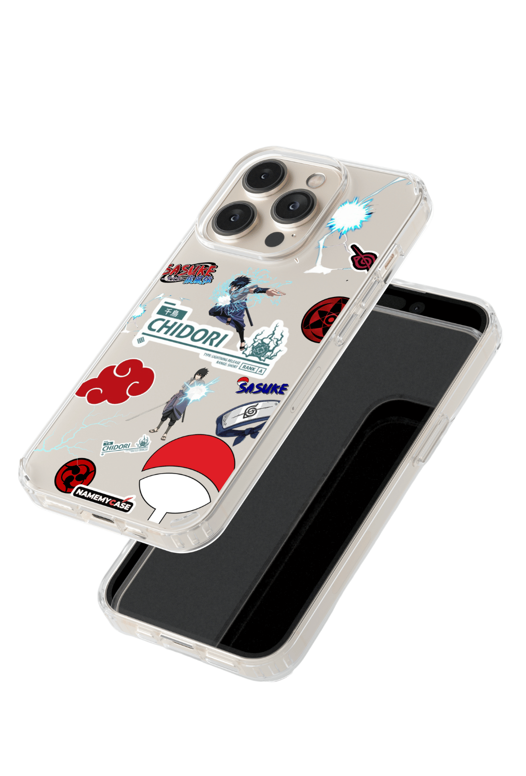 Coque iPhone Transparente - Sasuke Chidori
