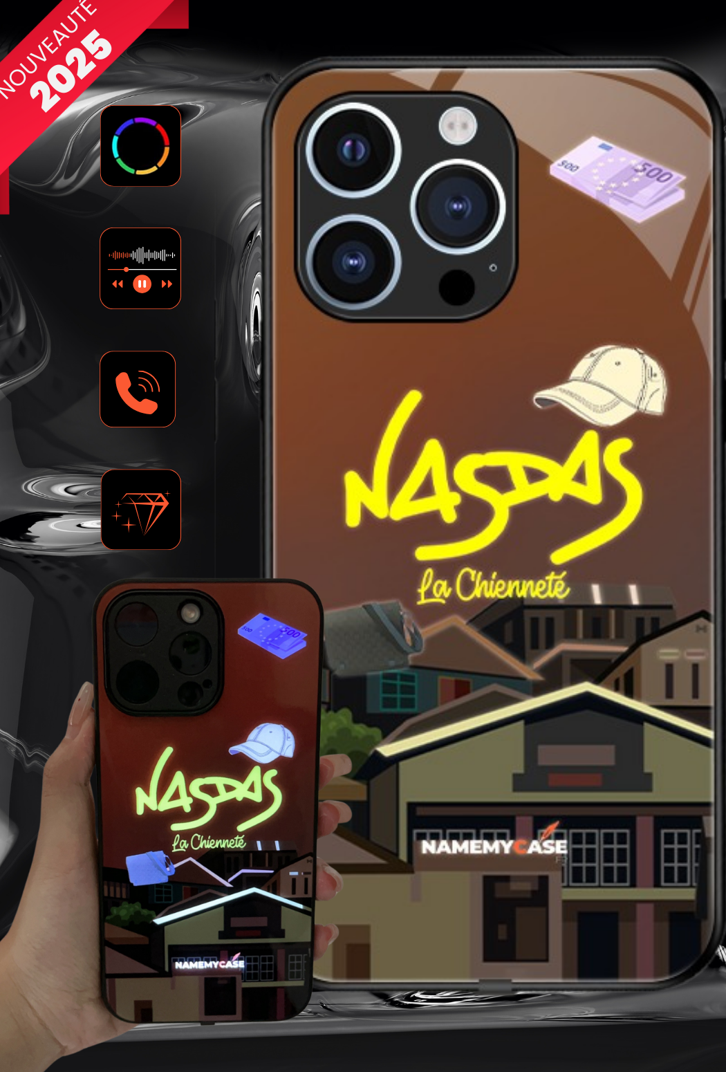 IPhone Coque Smartwave Nouveauté 2025 - Nasdas