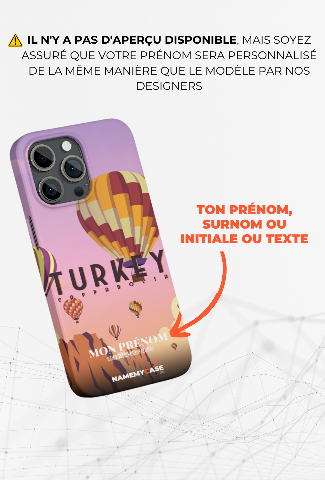 Turkey- IPhone Coque Personnalisée