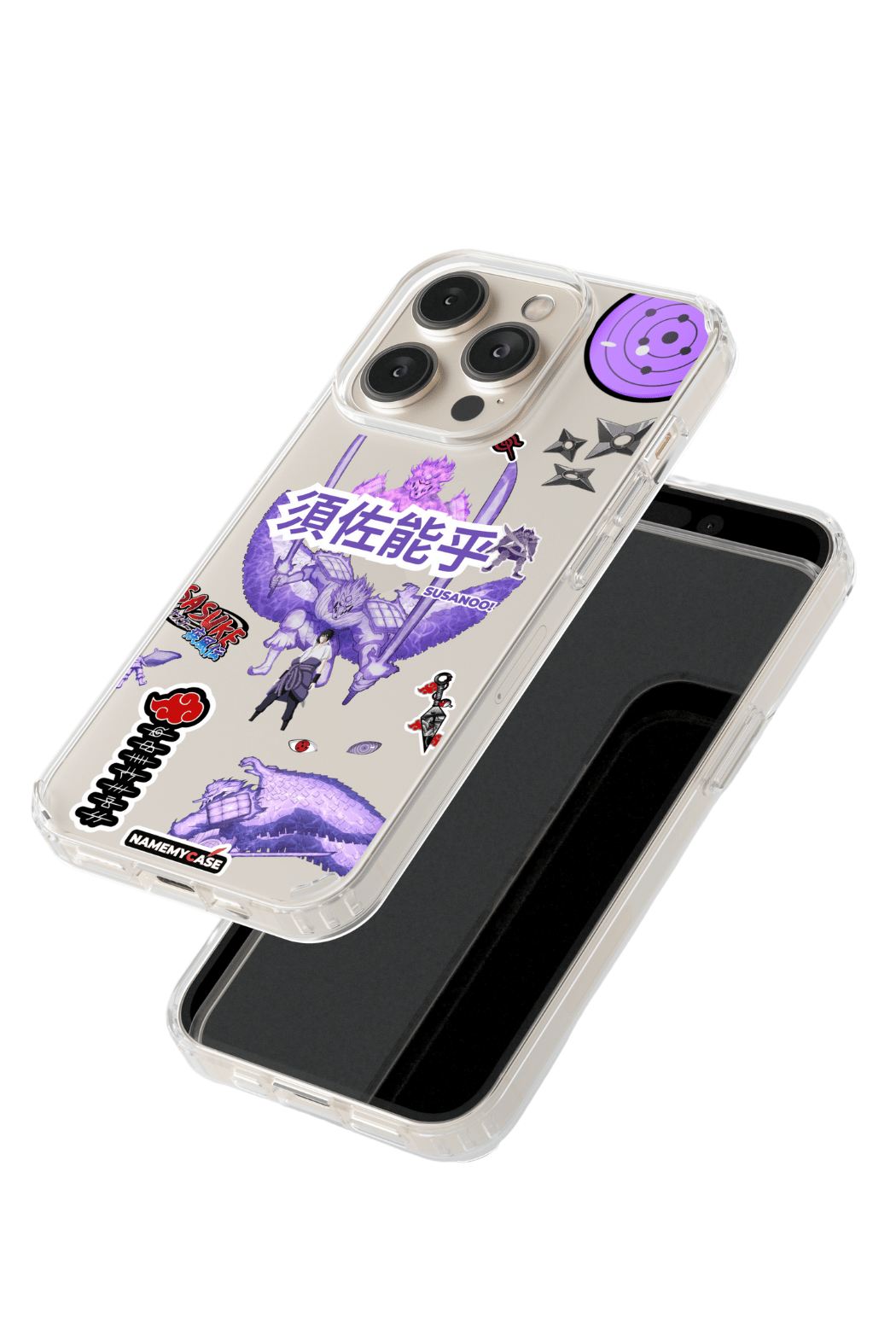 Coque iPhone Transparente - Sasuke susanoo