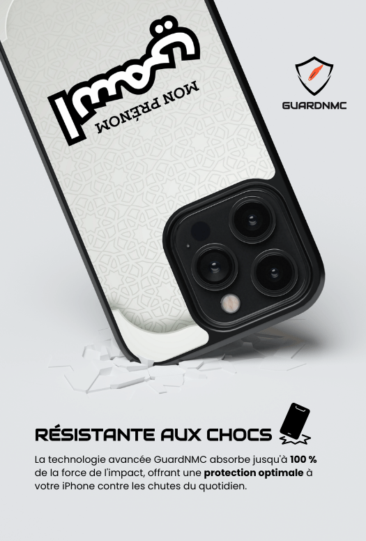IPhone Coque Personnalisée - White Motifs