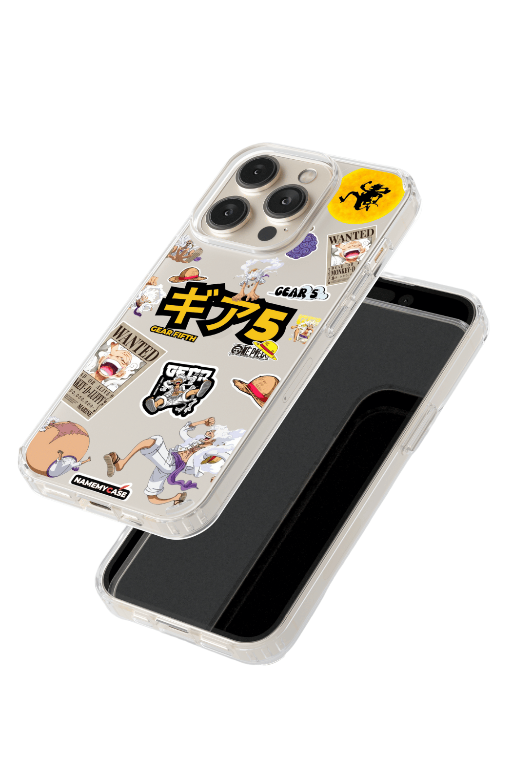 Coque iPhone Transparente - Luffy Gear5