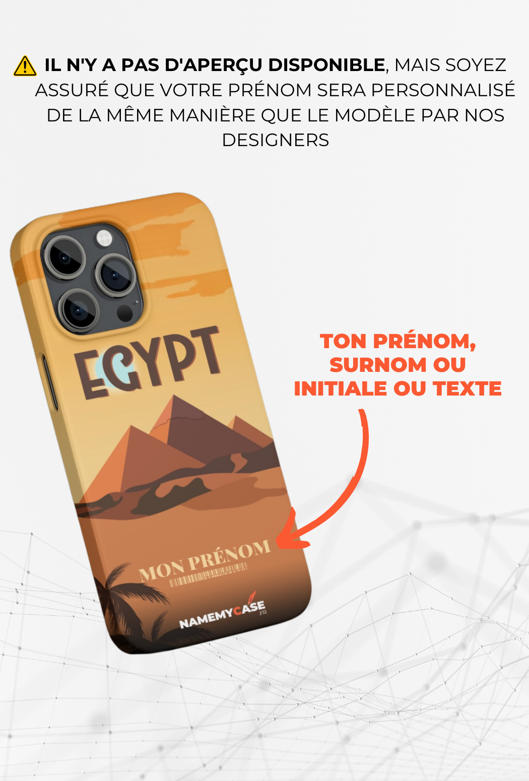 Egypt- IPhone Coque Personnalisée