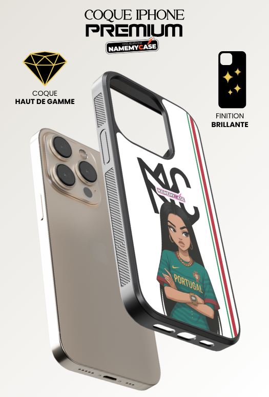 Coque iPhone - Bratz Fc Barcelone Jaune