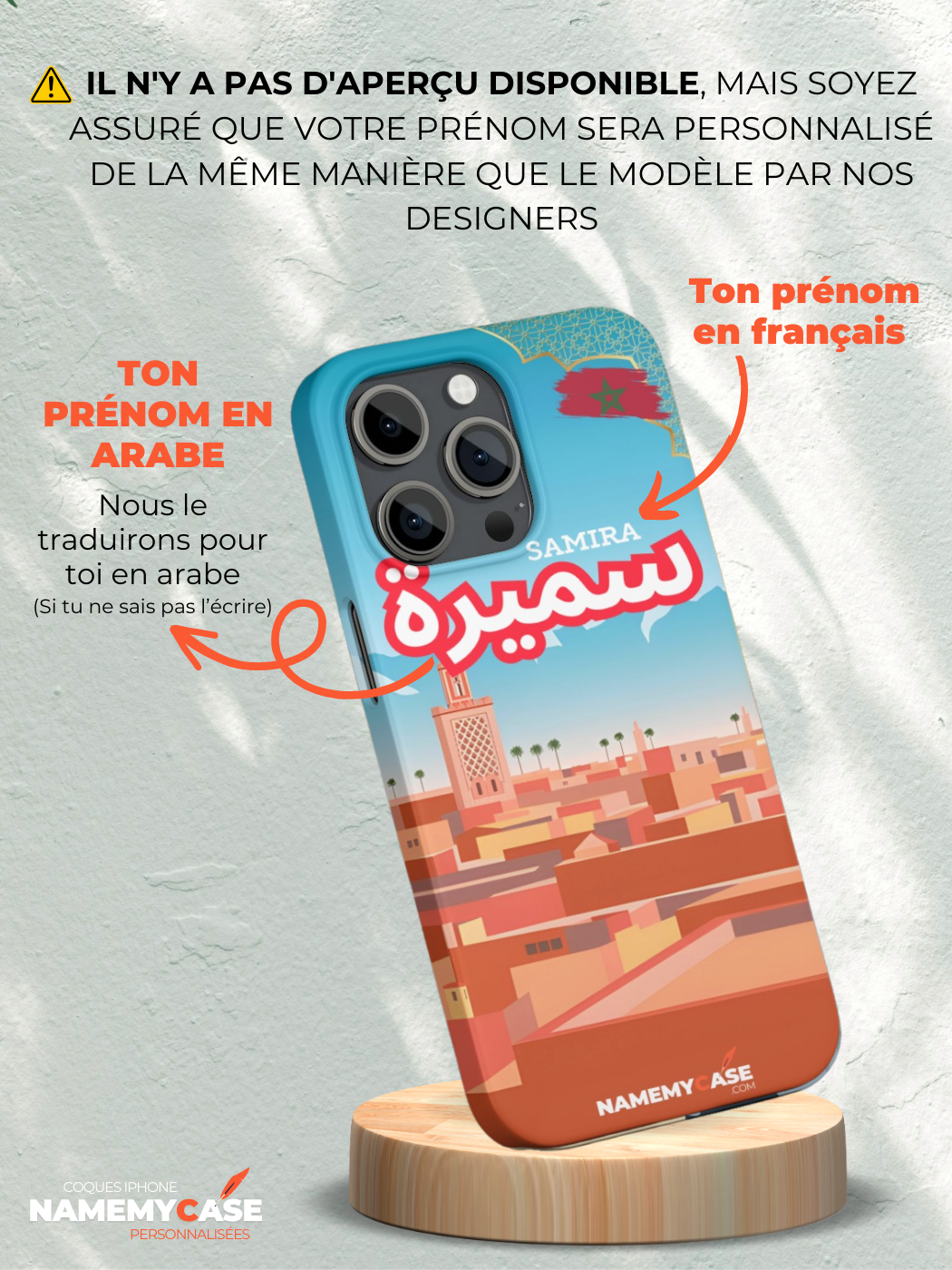 IPhone Coque Personnalisé - Housnia