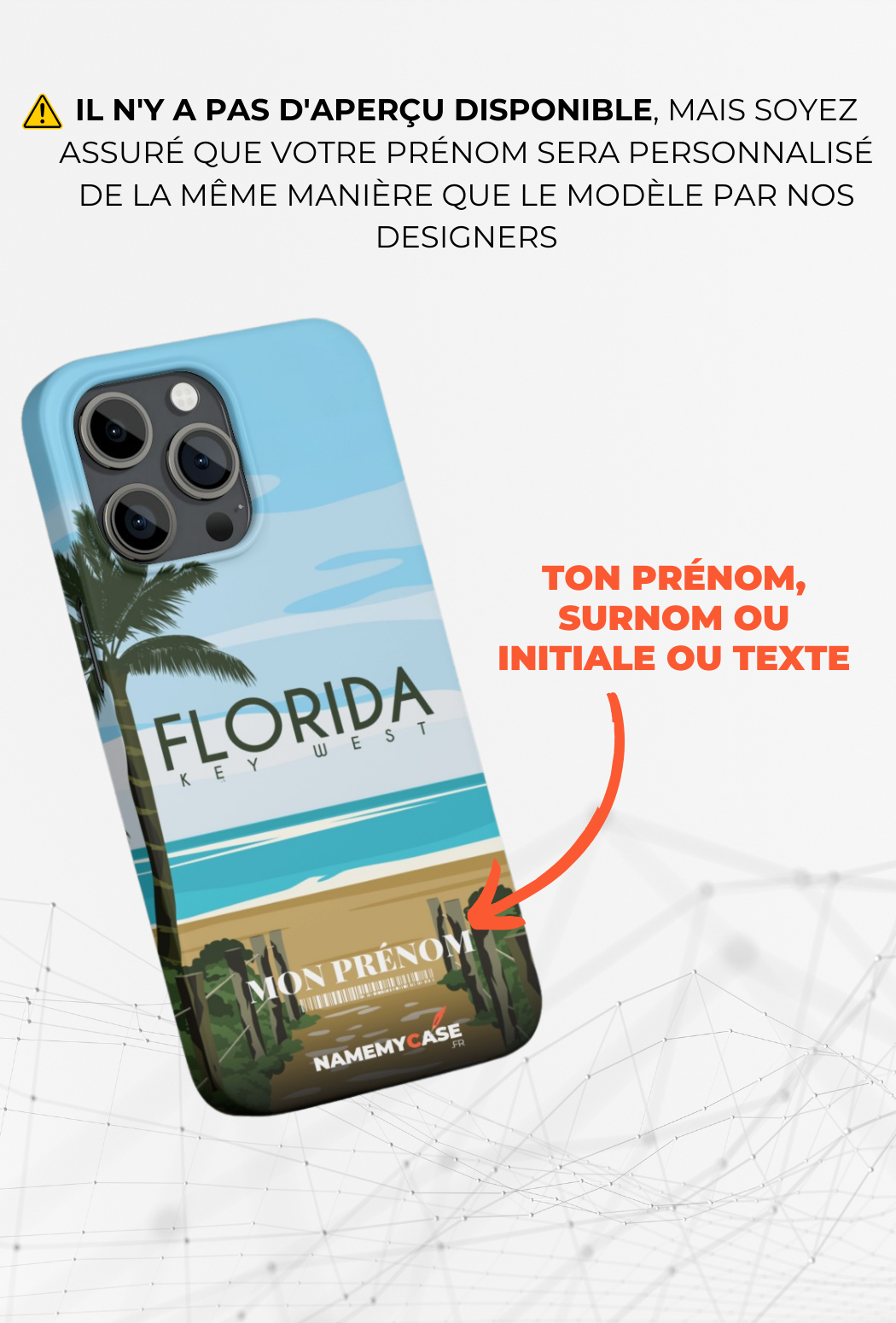 Florida - IPhone Coque Personnalisée