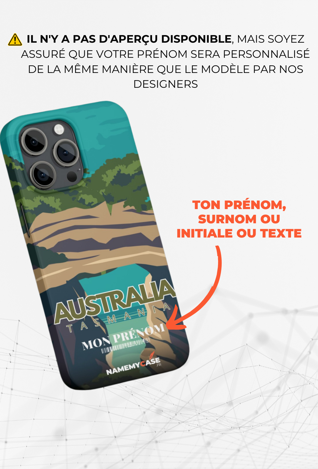 Australia - IPhone Coque Personnalisée