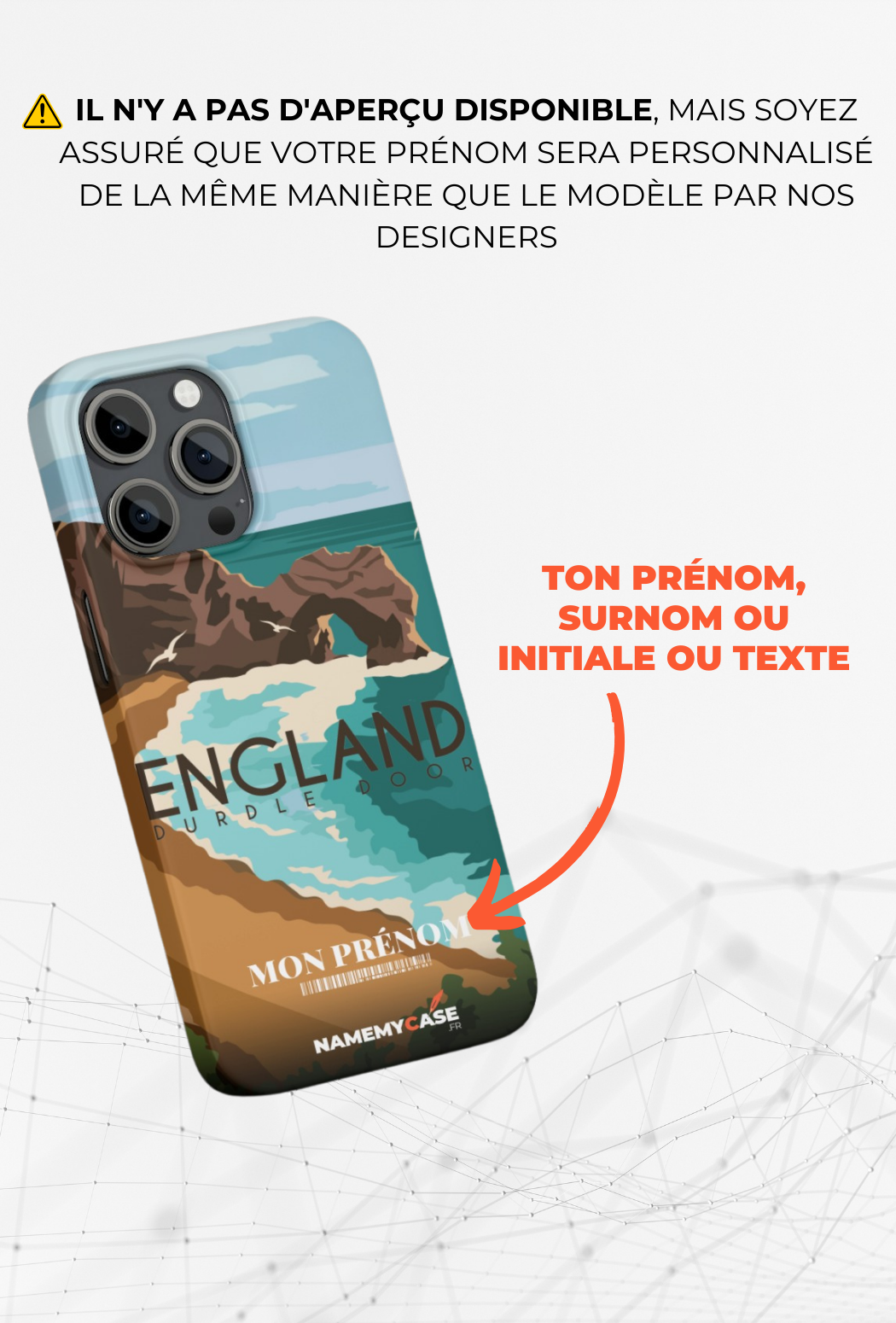 England - IPhone Coque Personnalisée