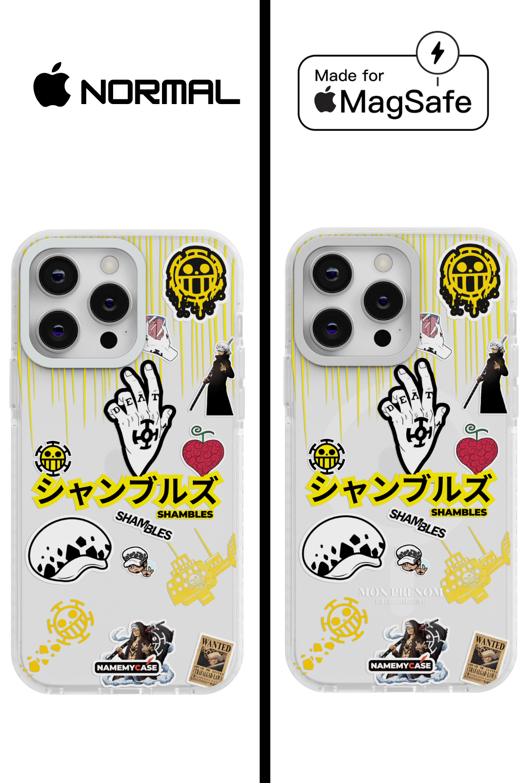 Coque iPhone Transparente - Law shambles