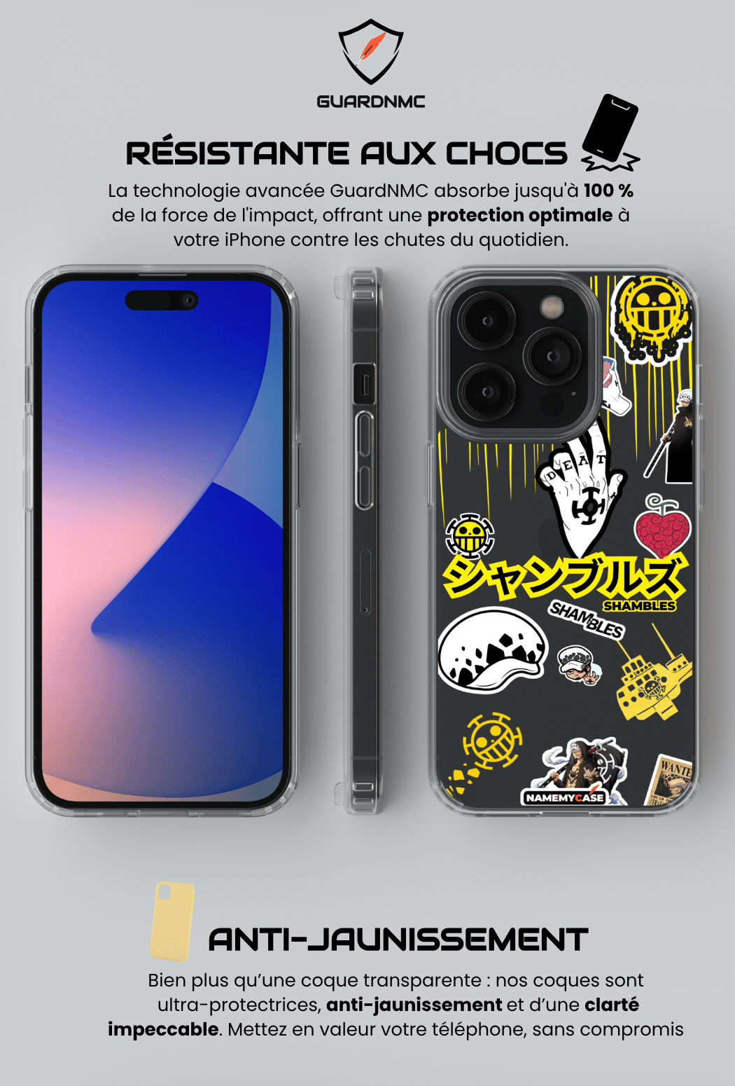 Coque iPhone Transparente - Law shambles