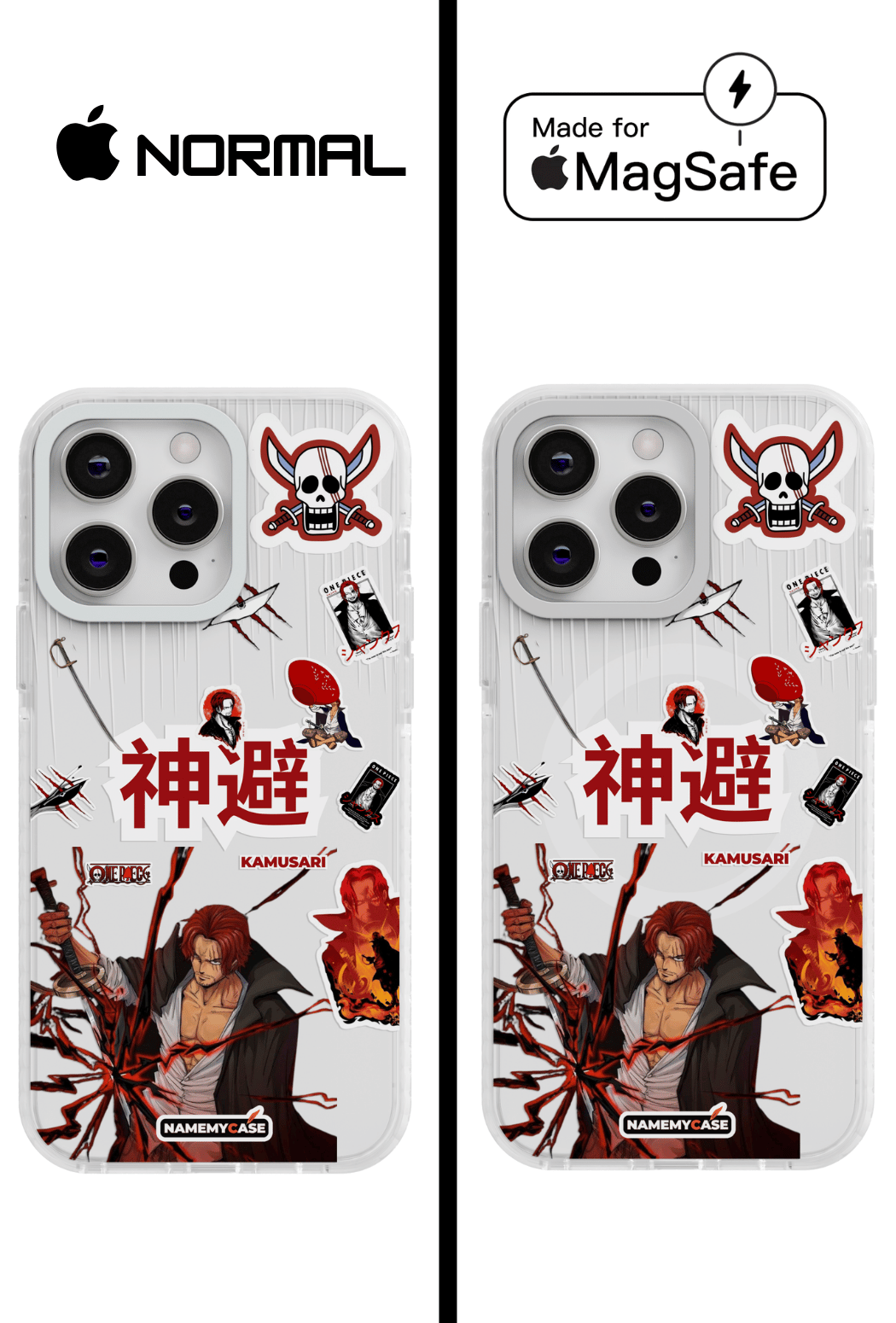 Coque iPhone Transparente - Shanks kamusari