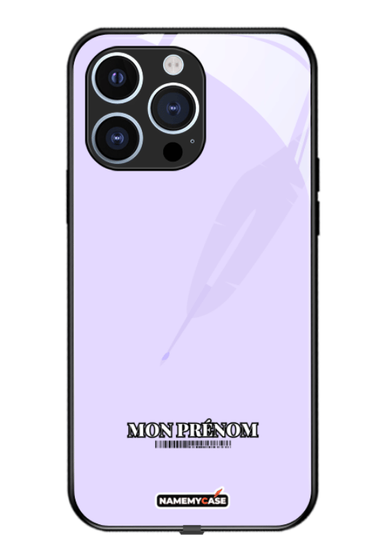 Coque iPhone - Simply lavande pastel
