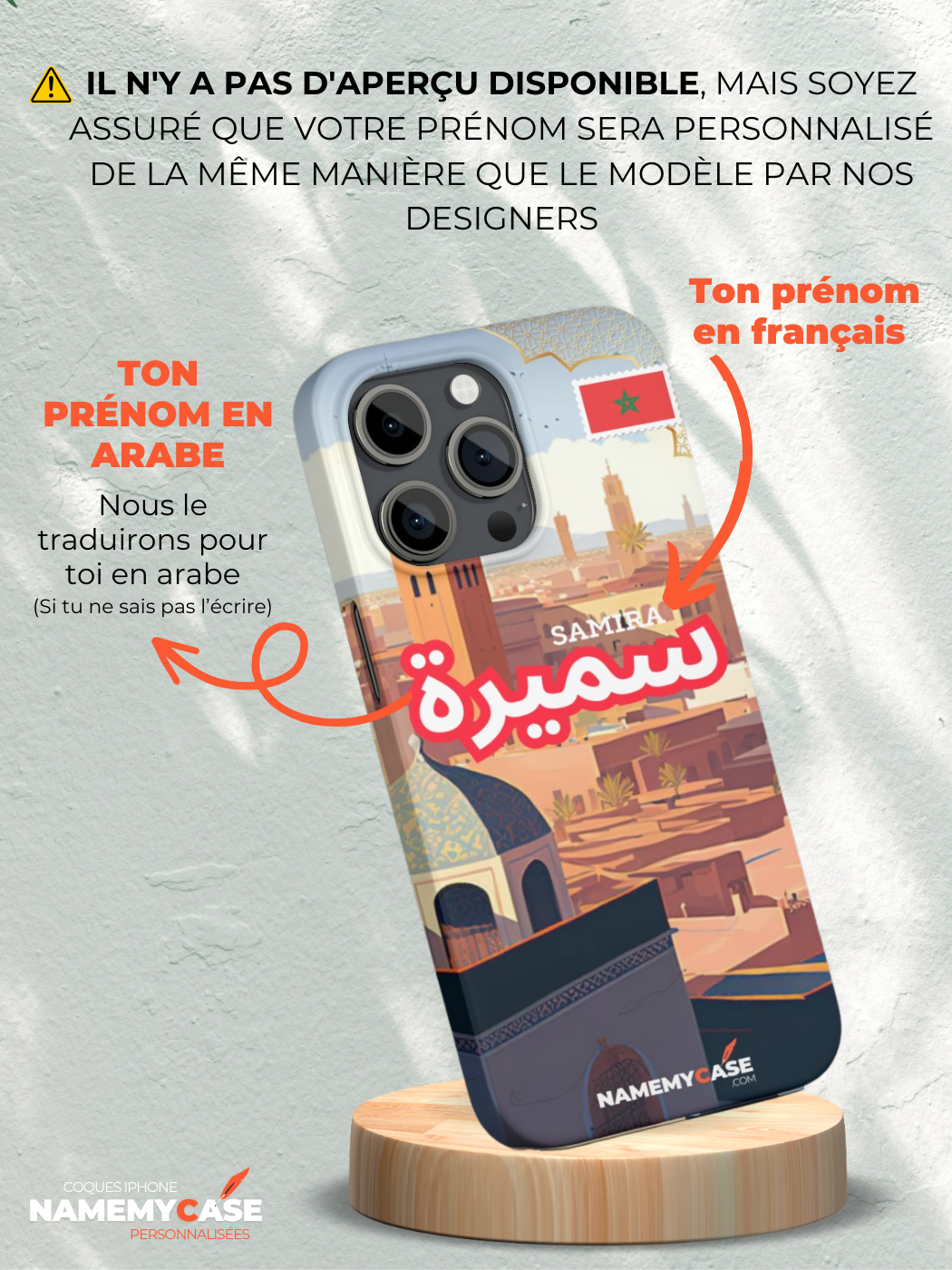 IPhone Coque Personnalisé - Naila