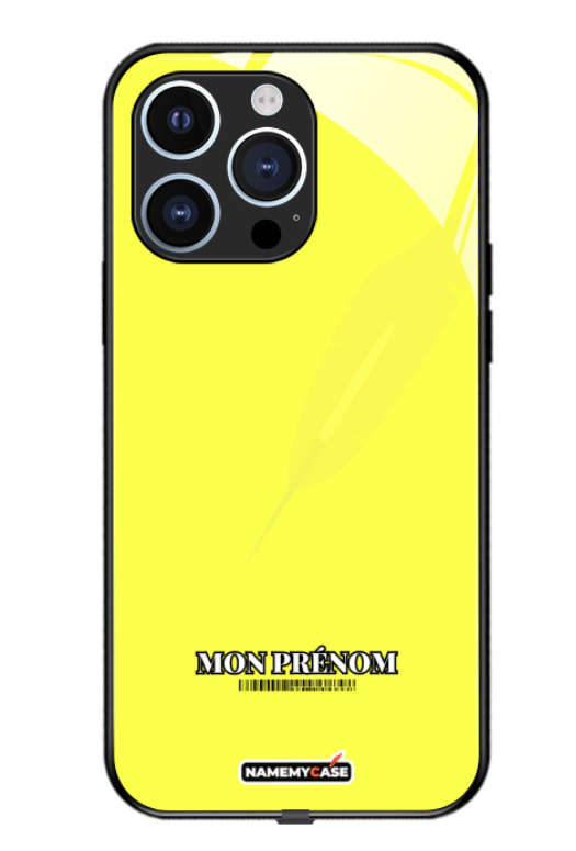 Coque iPhone - Simply Bright yellow