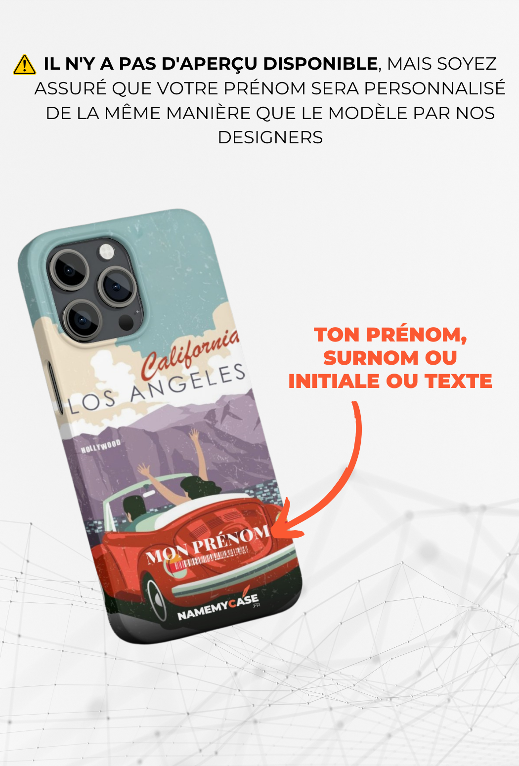 LA - IPhone Coque Personnalisée