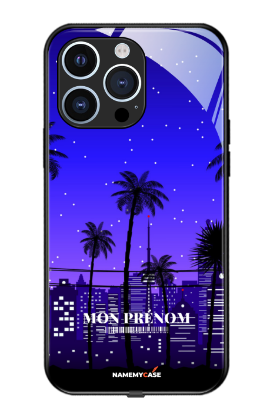 Purple Florida - IPhone Coque Personnalisée