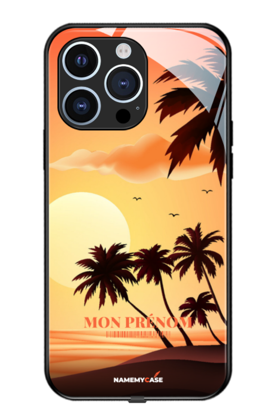 Orange beach - IPhone Coque Personnalisée