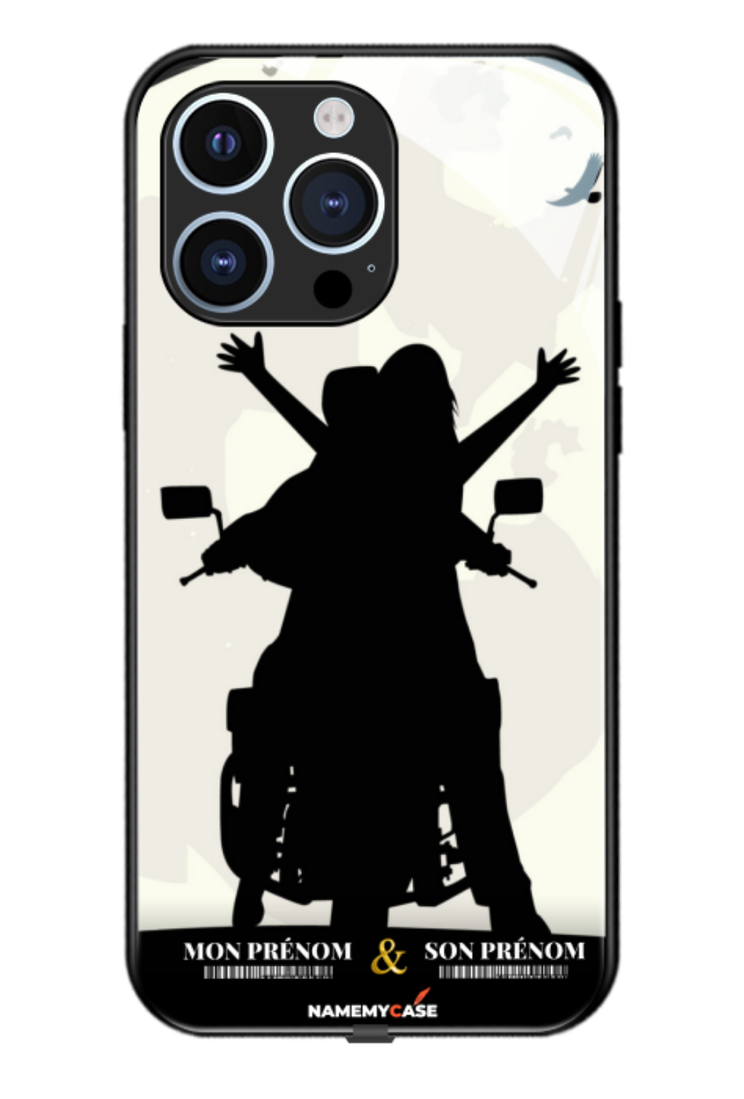 Ride Moon - iPhone Coque Personnalisée