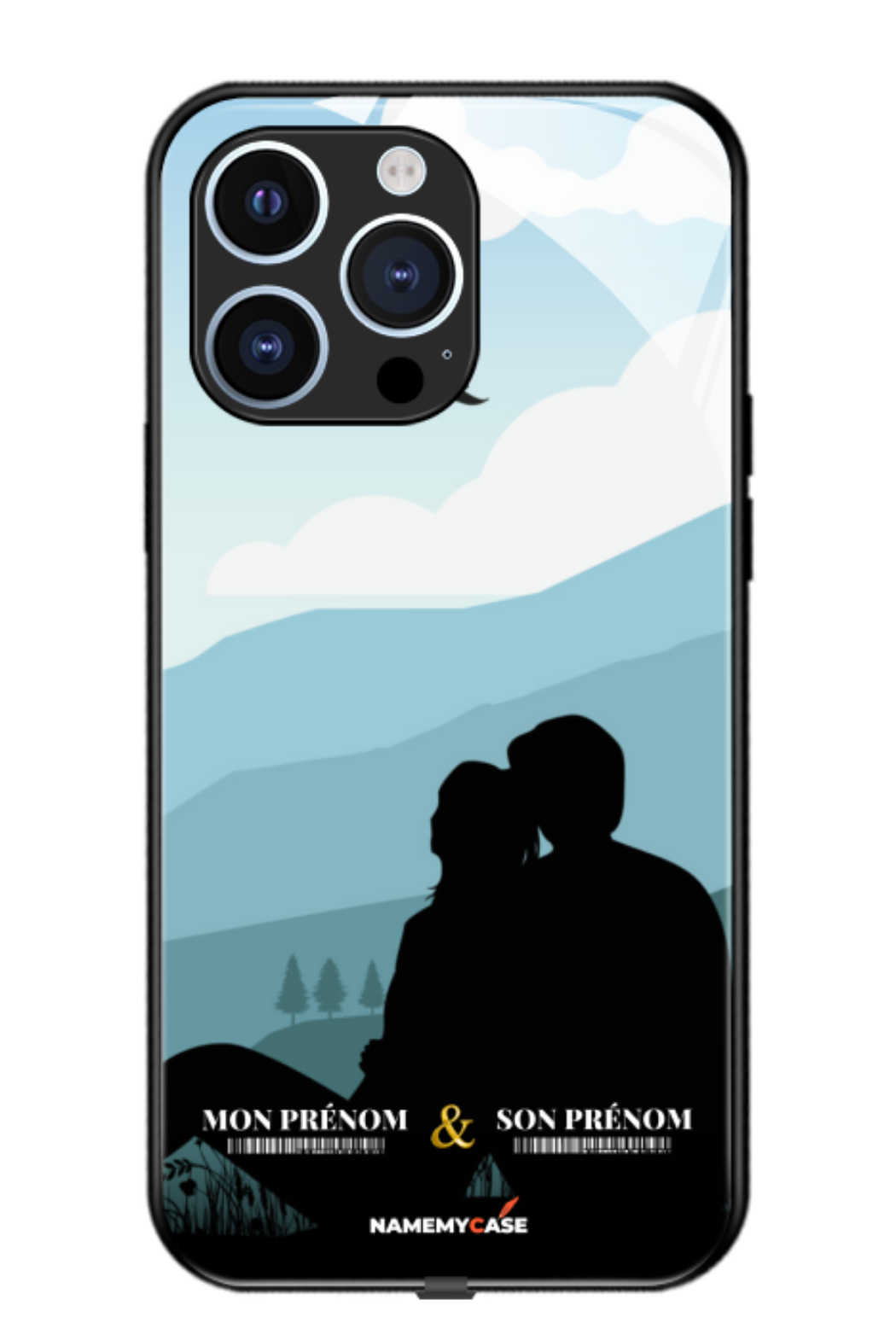 Nature couple - iPhone Coque Personnalisée
