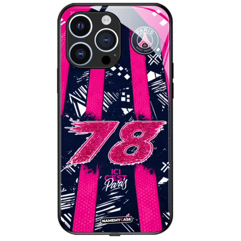 Coque iPhone - PInk Paname