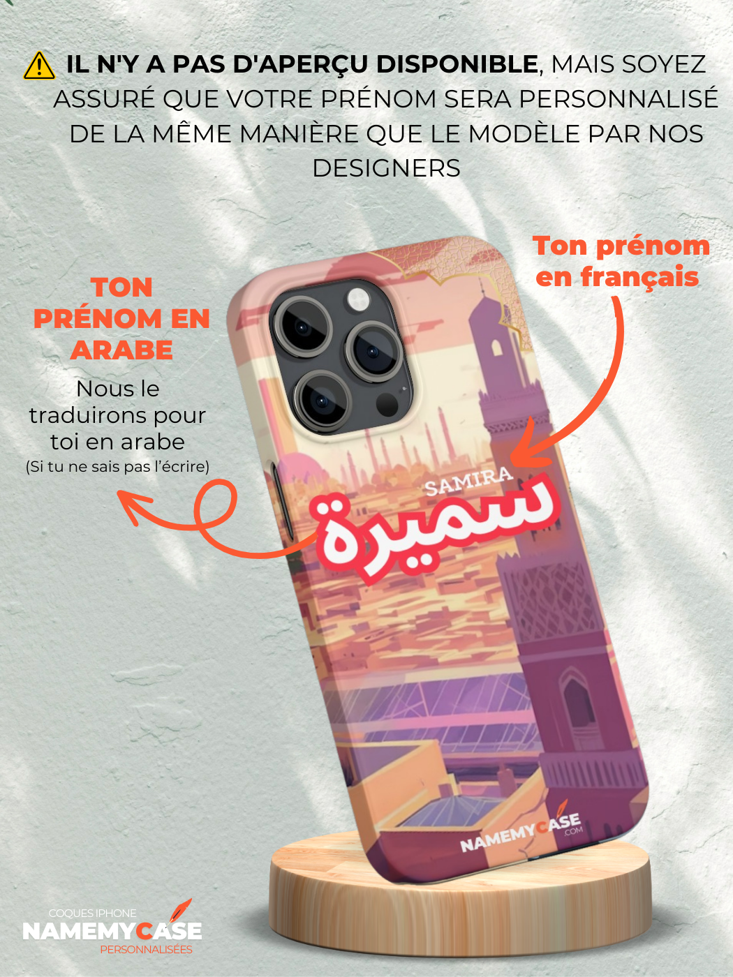 IPhone Coque Personnalisé - Rawiya